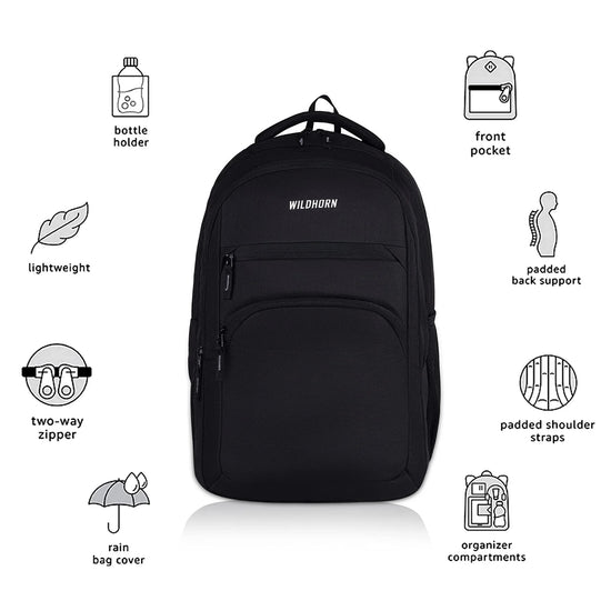 AREZZO Laptop Backpack for Men & Women - WILDHORN