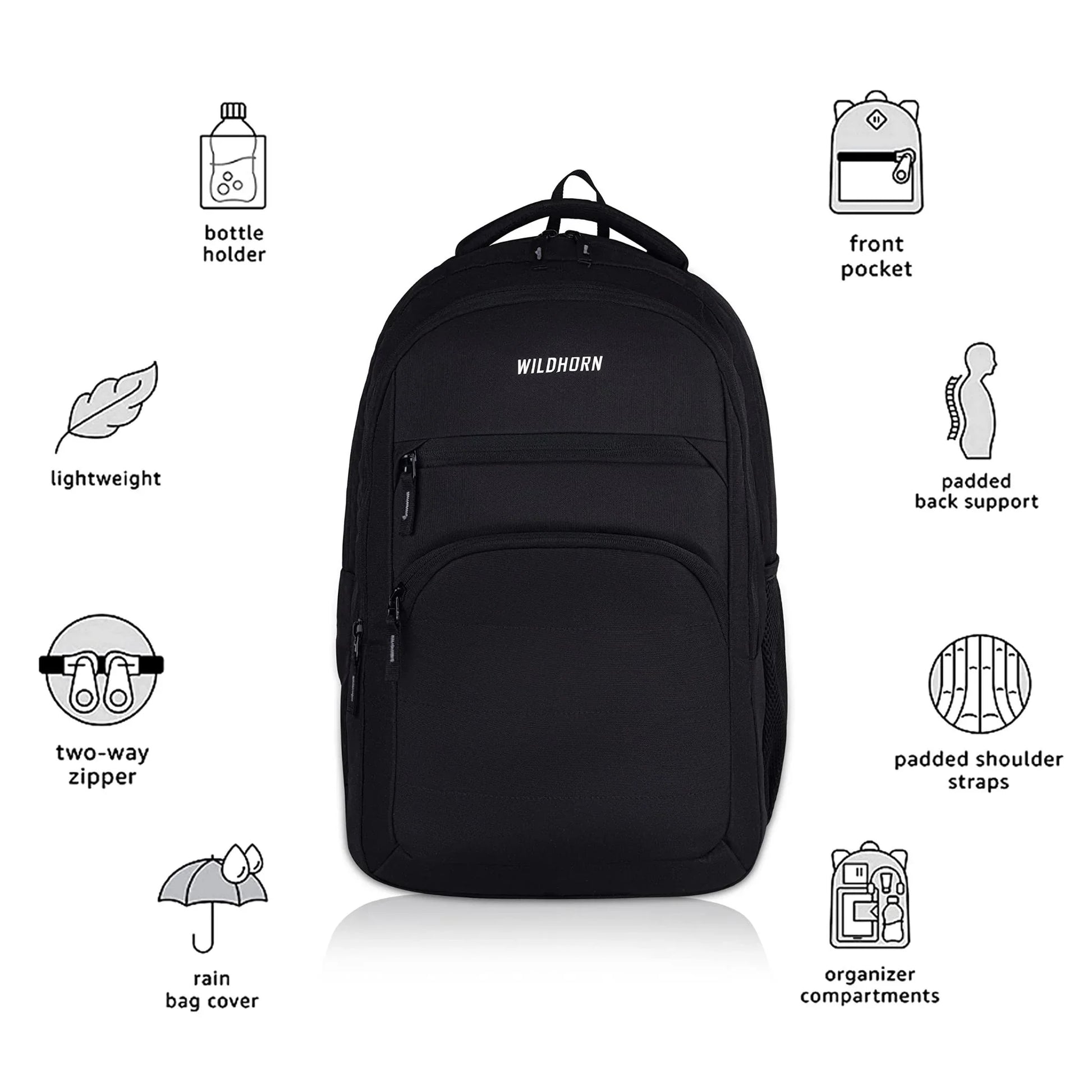 AREZZO Laptop Backpack for Men & Women - WILDHORN