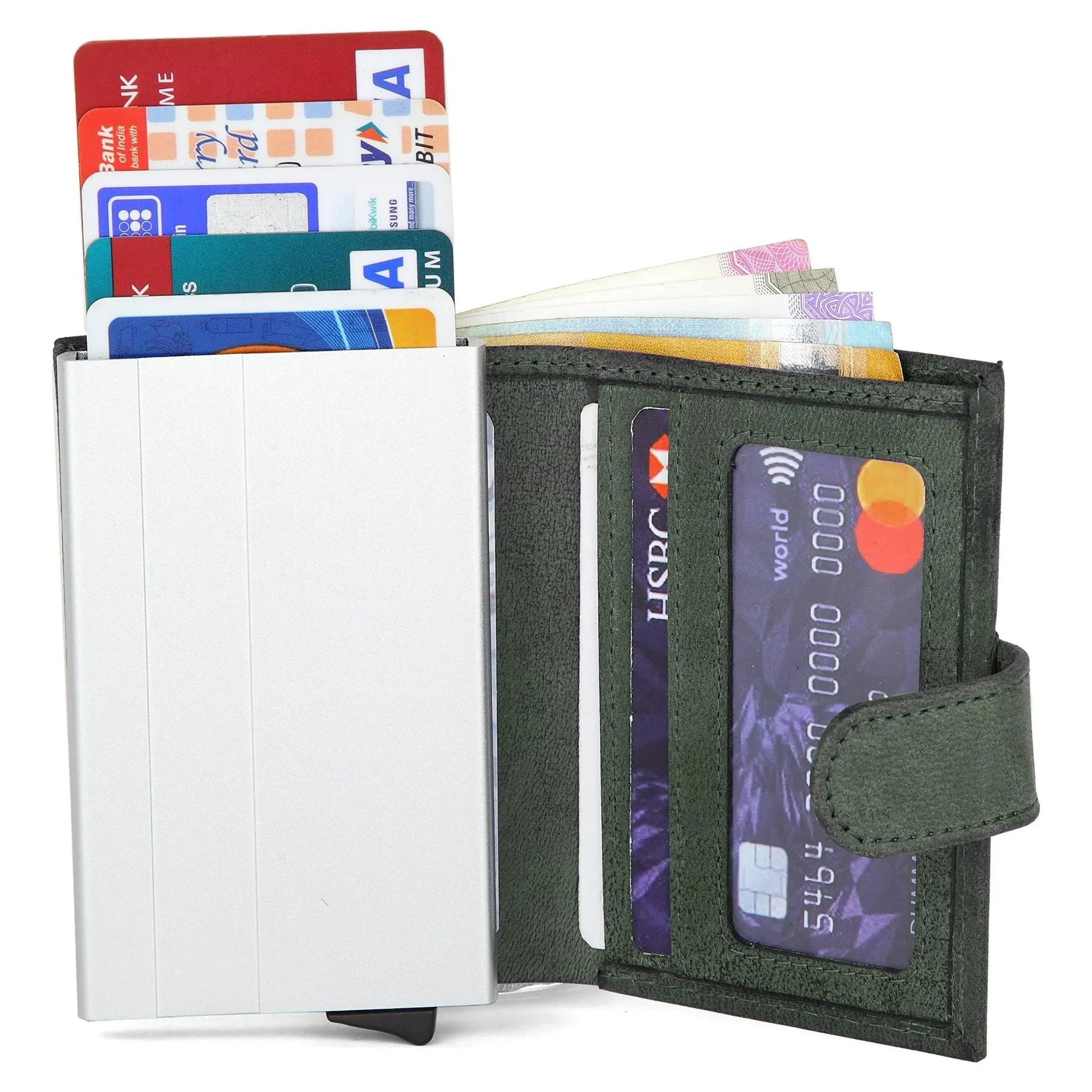 ARNOLD RFID Protected Leather Card Holder for Men - WILDHORN