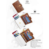 ARNOLD RFID Protected Leather Card Holder for Men - WILDHORN