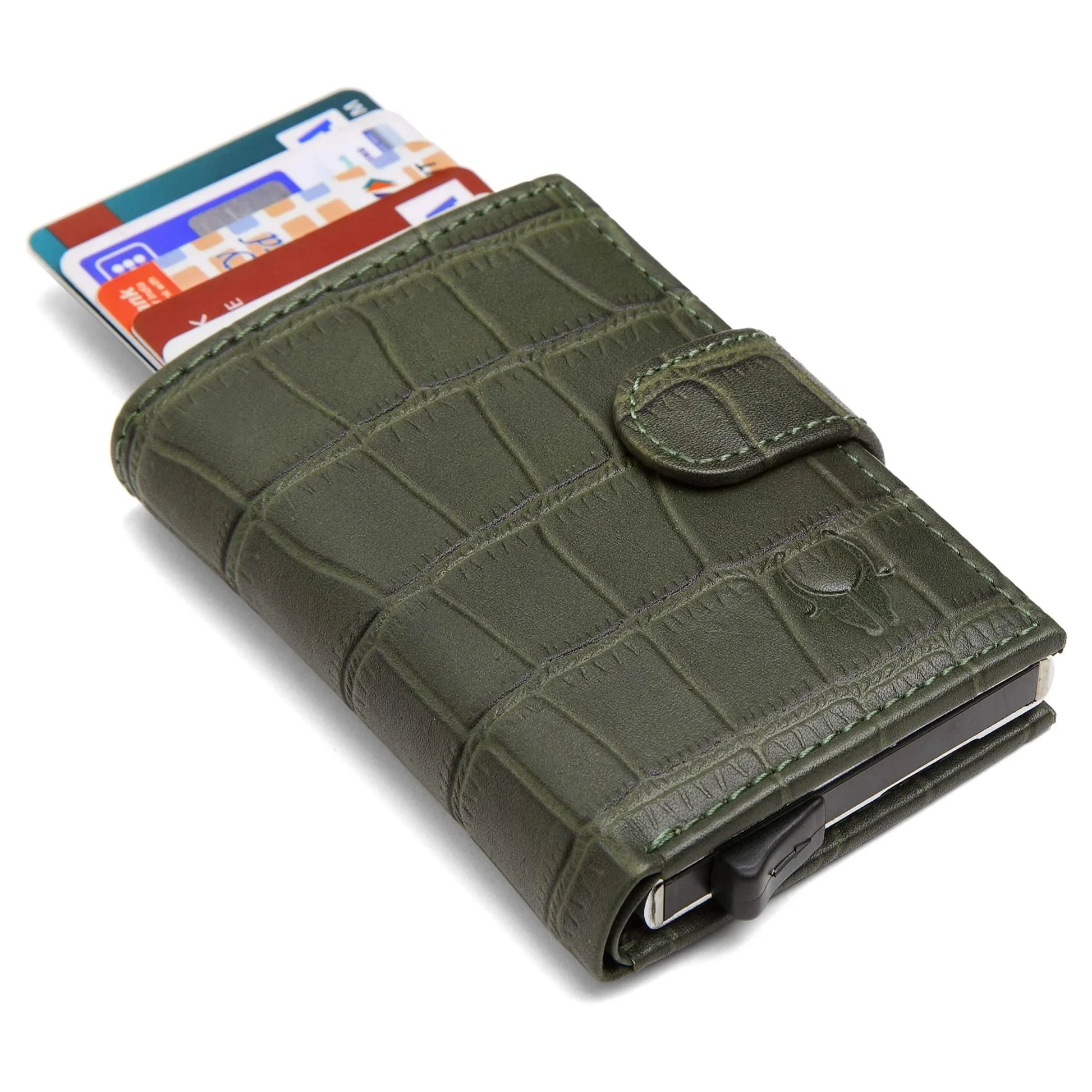ARNOLD RFID Protected Leather Card Holder for Men - WILDHORN