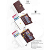 ARNOLD RFID Protected Leather Card Holder for Men - WILDHORN