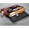 AXEL Leather Laptop Messenger Bag for Men - WILDHORN