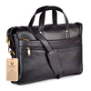 AXEL Leather Laptop Messenger Bag for Men - WILDHORN
