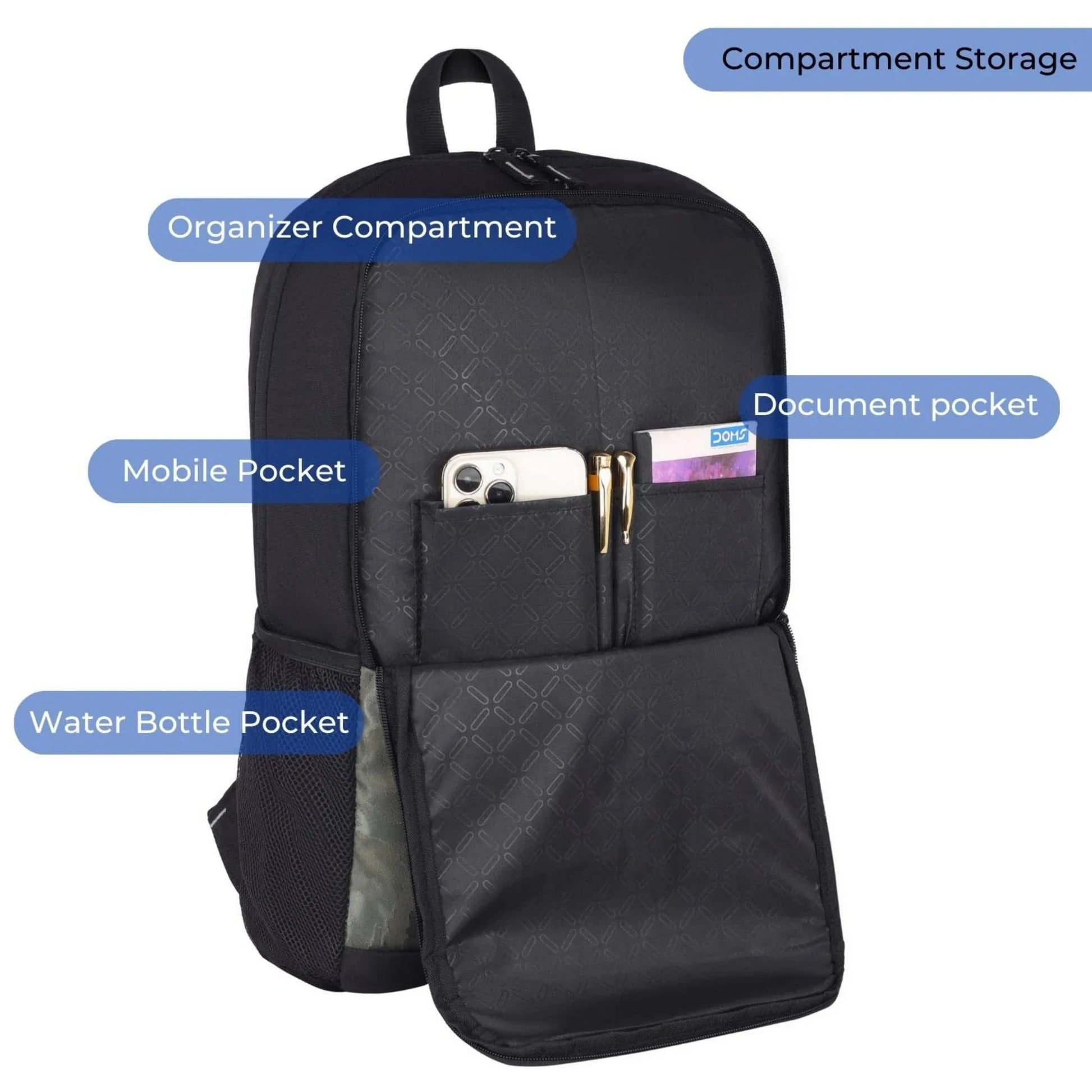BAHRAIN Laptop Backpack for Men & Women - WILDHORN
