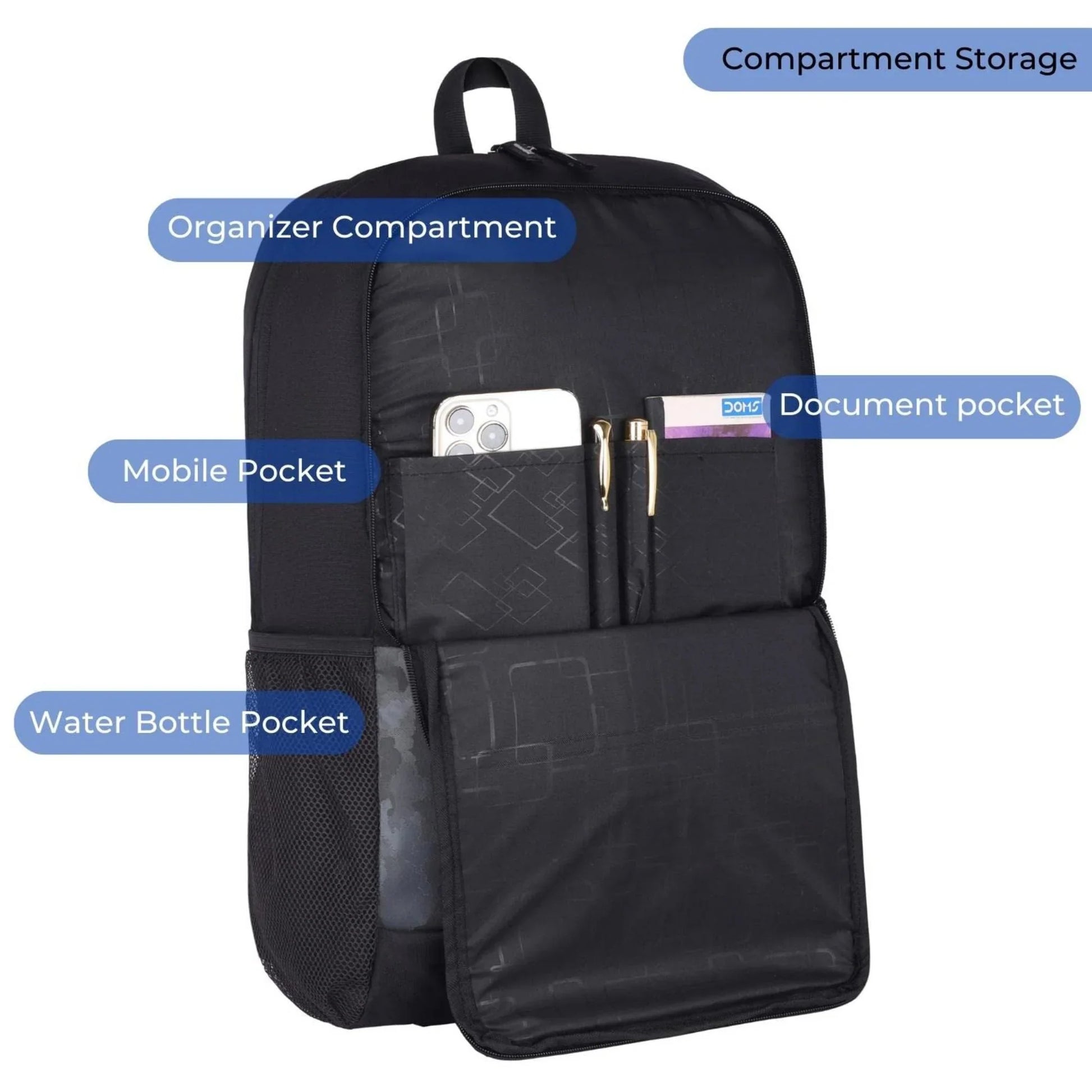 BAHRAIN Laptop Backpack for Men & Women - WILDHORN