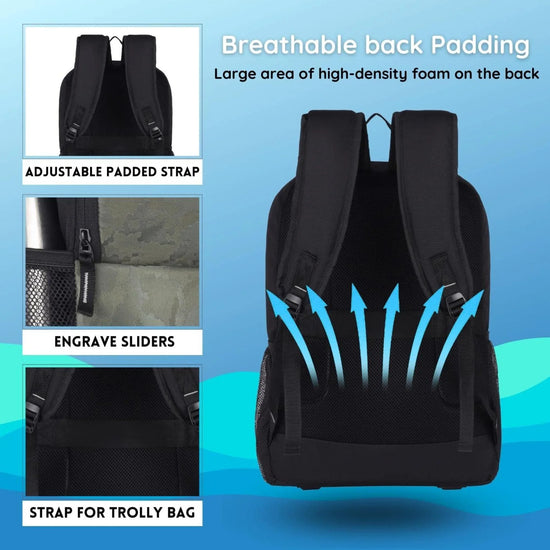 BAHRAIN Laptop Backpack for Men & Women - WILDHORN