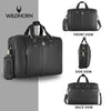 BELGRAVIA Leather Laptop Messenger Bag for Men - WILDHORN