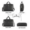 BELGRAVIA Leather Laptop Messenger Bag for Men - WILDHORN