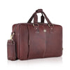 BELGRAVIA Leather Laptop Messenger Bag for Men - WILDHORN