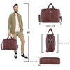 BELGRAVIA Leather Laptop Messenger Bag for Men - WILDHORN
