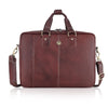 BELGRAVIA Leather Laptop Messenger Bag for Men - WILDHORN