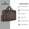 BELGRAVIA Leather Laptop Messenger Bag for Men - WILDHORN