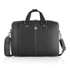 BELGRAVIA Leather Laptop Messenger Bag for Men - WILDHORN