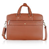 BELGRAVIA Leather Laptop Messenger Bag for Men - WILDHORN