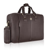BELGRAVIA Leather Laptop Messenger Bag for Men - WILDHORN