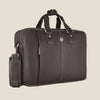 BELGRAVIA Leather Laptop Messenger Bag for Men - WILDHORN