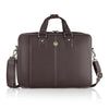 BELGRAVIA Leather Laptop Messenger Bag for Men - WILDHORN