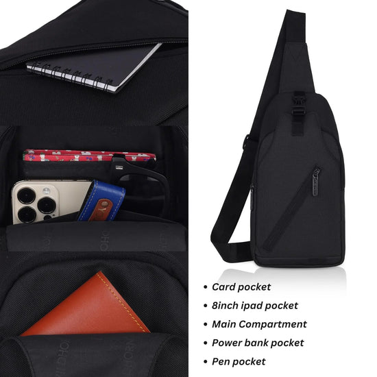 BENDIGO Crossbody Shoulder Chest Bag for Men & Women - WILDHORN