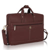 BEXLEY Leather Laptop Messenger Bag for Men - WILDHORN