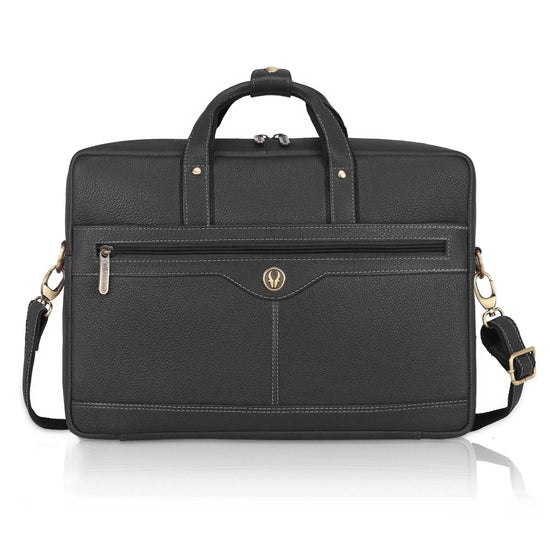 BEXLEY Leather Laptop Messenger Bag for Men - WILDHORN