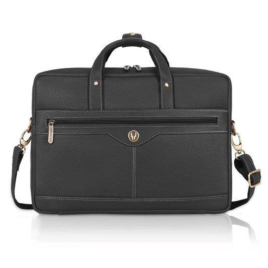 BEXLEY Leather Laptop Messenger Bag for Men - WILDHORN