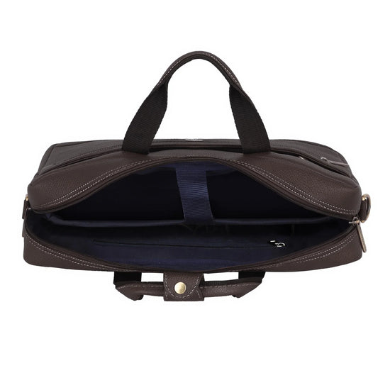 BEXLEY Leather Laptop Messenger Bag for Men - WILDHORN
