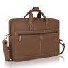 BEXLEY Leather Laptop Messenger Bag for Men - WILDHORN