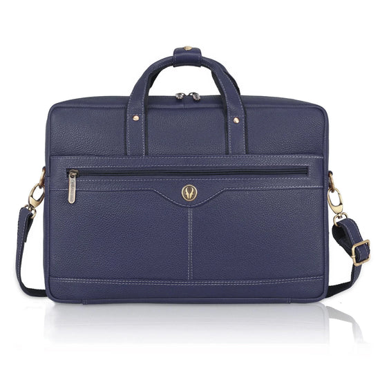 BEXLEY Leather Laptop Messenger Bag for Men - WILDHORN