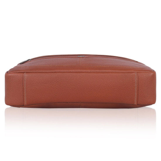 BEXLEY Leather Laptop Messenger Bag for Men - WILDHORN