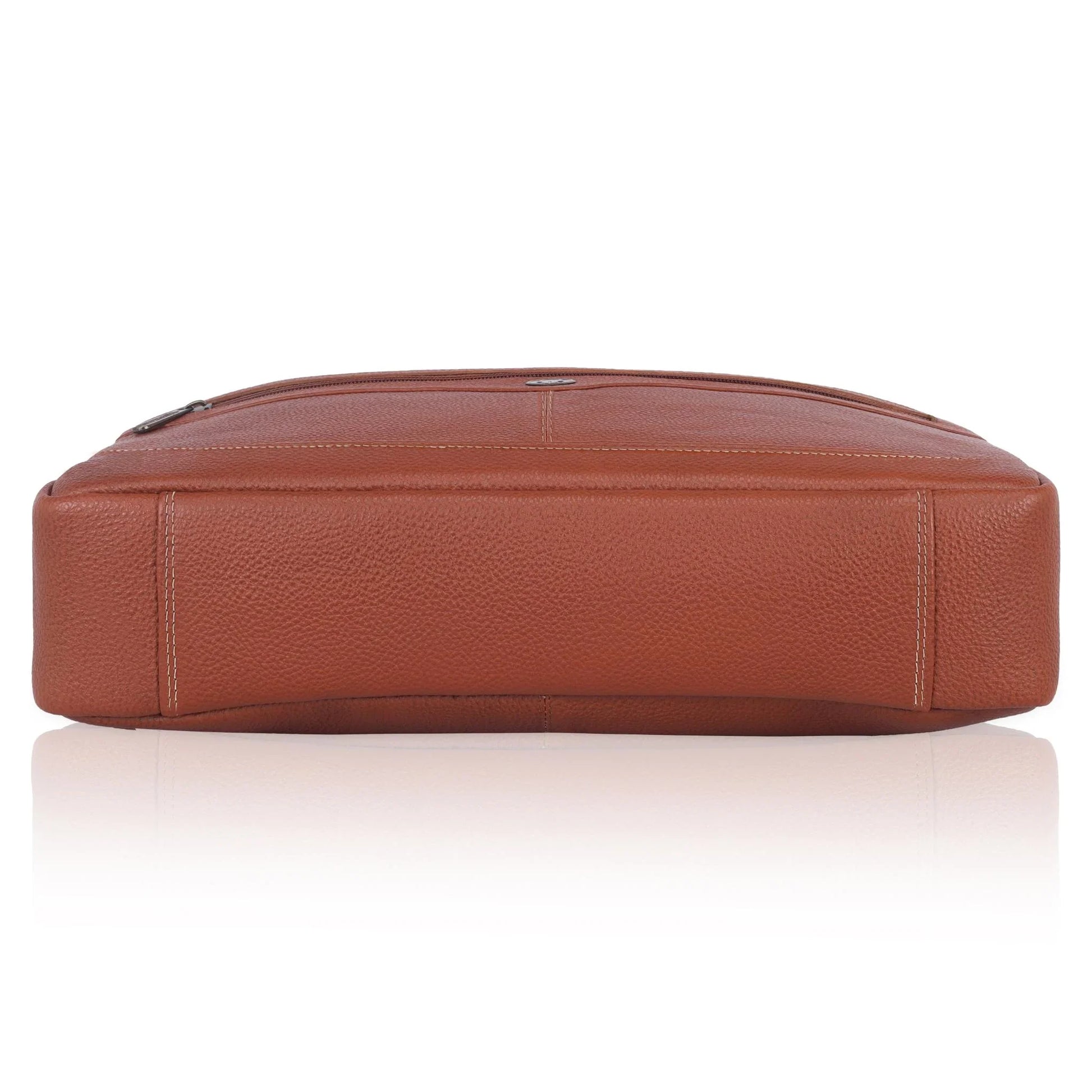 BEXLEY Leather Laptop Messenger Bag for Men - WILDHORN