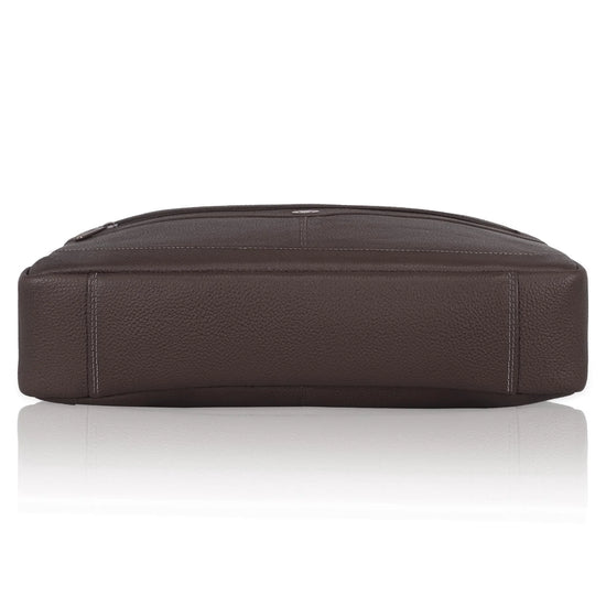 BEXLEY Leather Laptop Messenger Bag for Men - WILDHORN