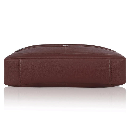 BEXLEY Leather Laptop Messenger Bag for Men - WILDHORN
