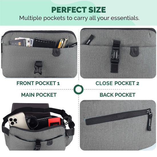 BOLIVAR Waist Bag for Men Women - WILDHORN
