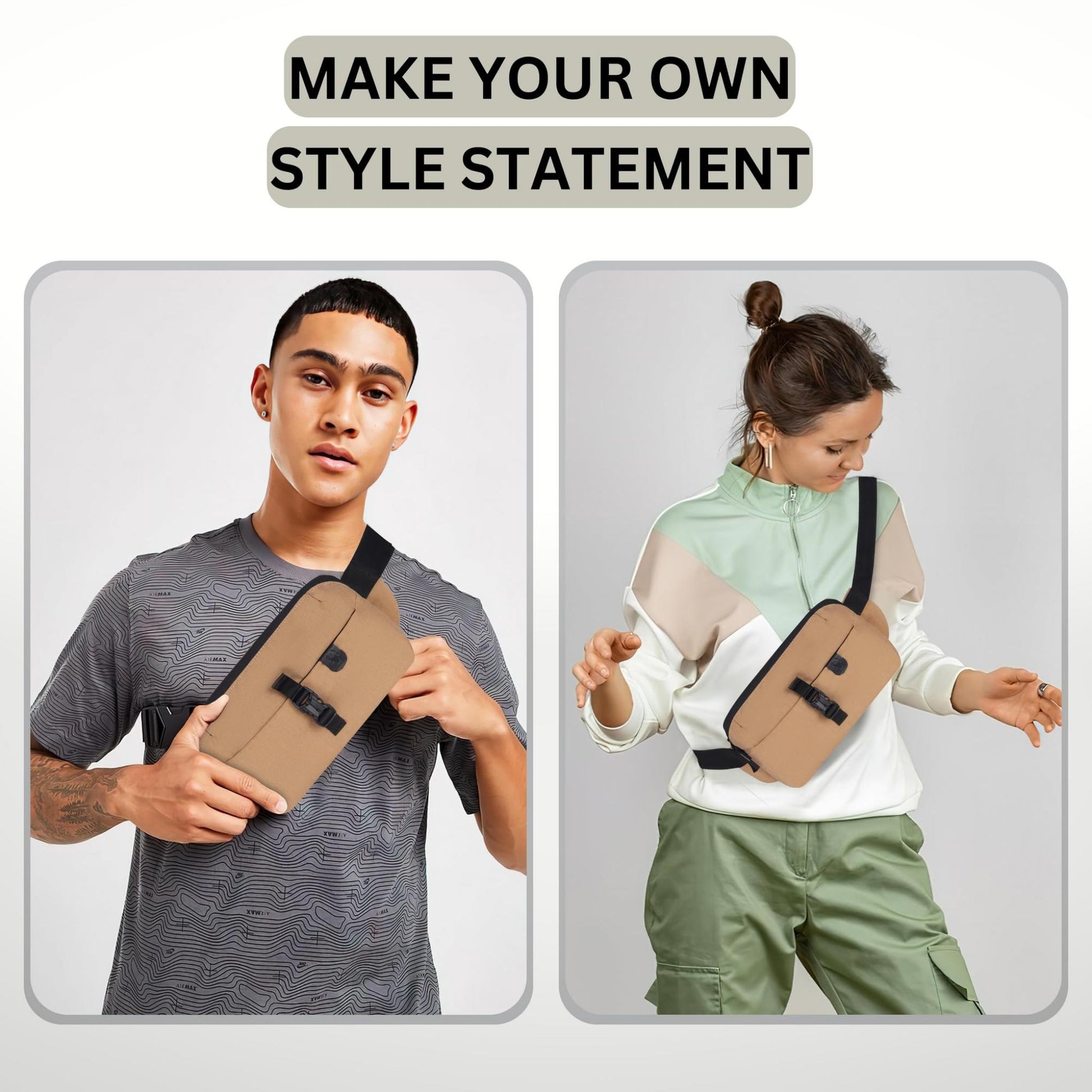 BOLIVAR Waist Bag for Men Women - WILDHORN