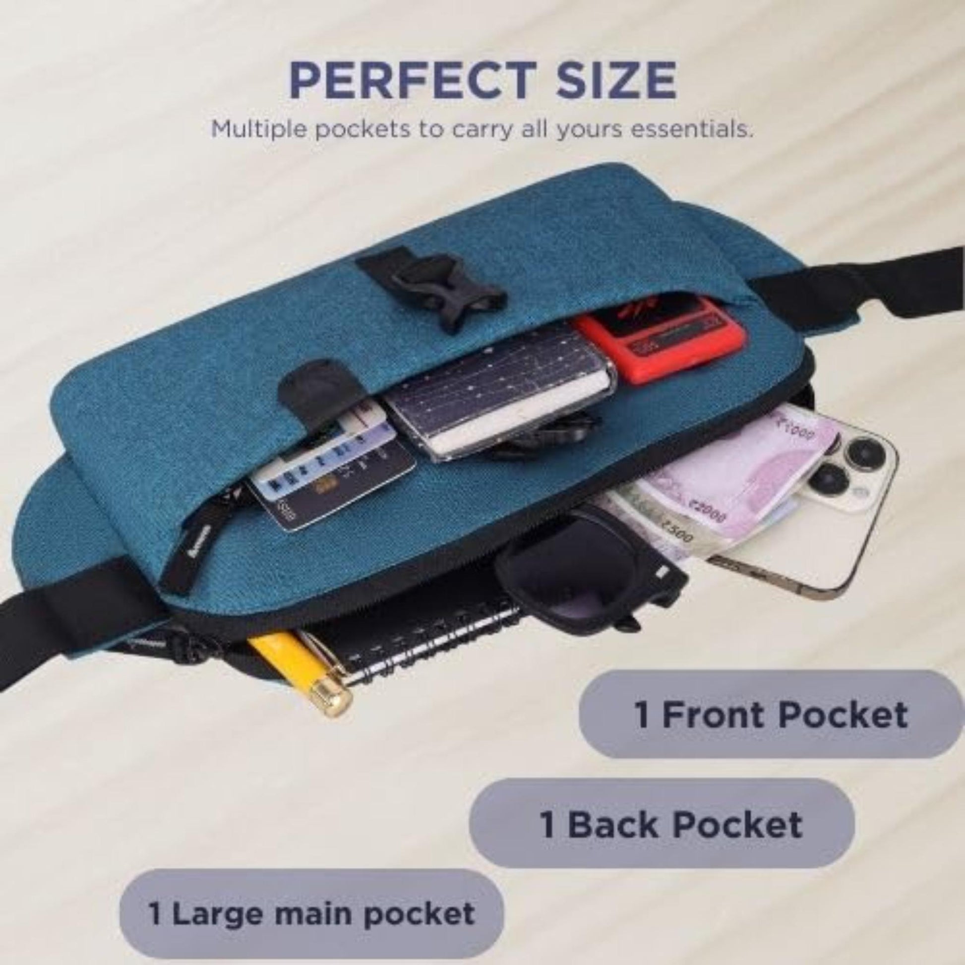 BOLIVAR Waist Bag for Men Women - WILDHORN
