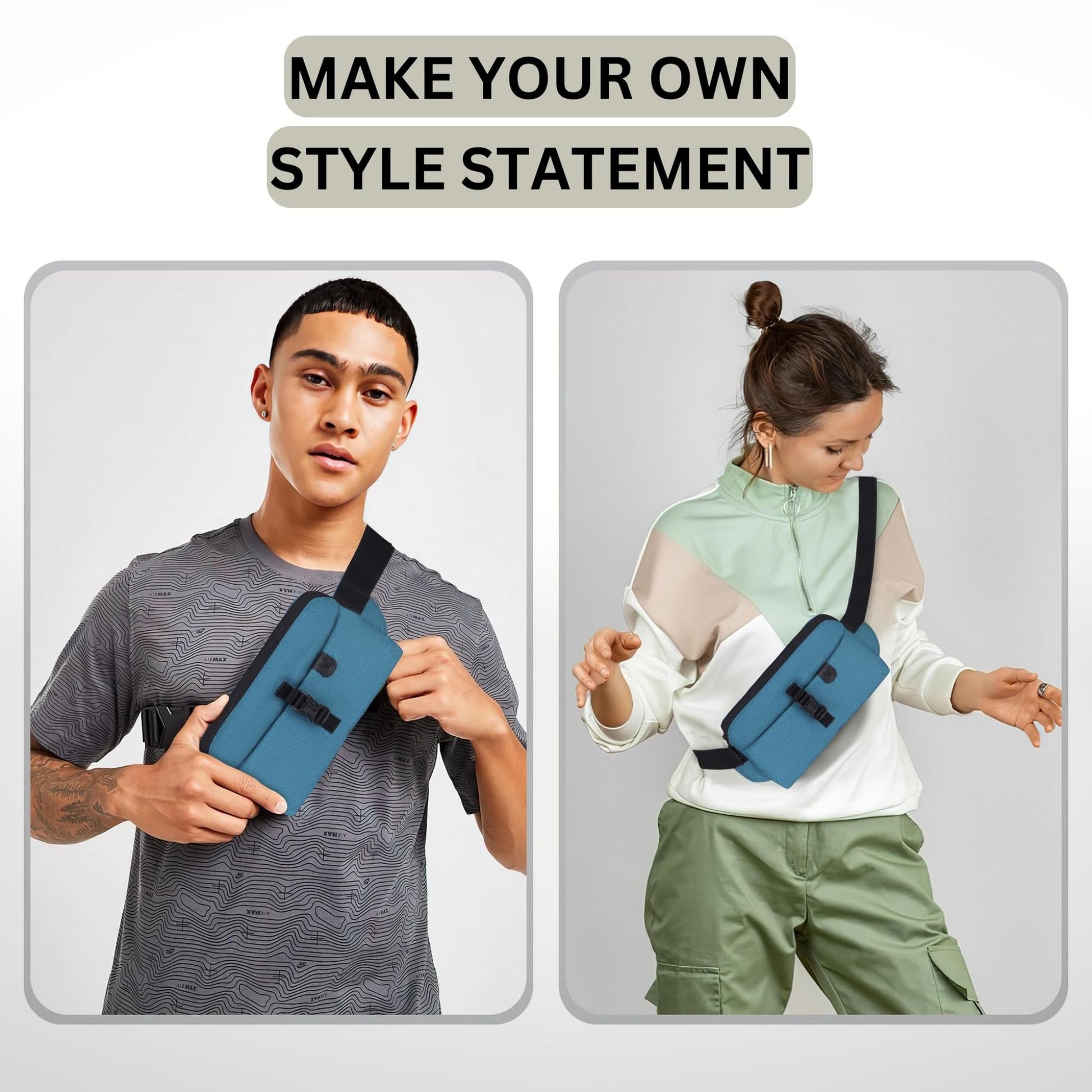 BOLIVAR Waist Bag for Men Women - WILDHORN