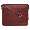 BOLTON Leather Messenger Bag for Men - WILDHORN