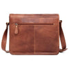 BOLTON Leather Messenger Bag for Men - WILDHORN