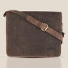 BOLTON Leather Messenger Bag for Men - WILDHORN