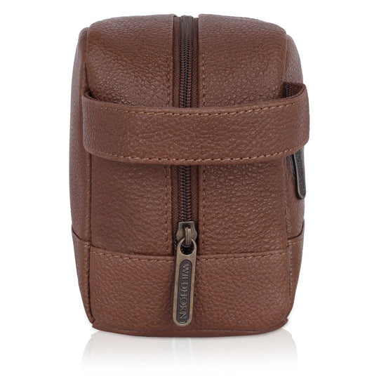BONAVISTA Leather Toiletry Bag For Men & Women - WILDHORN