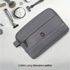 BONAVISTA Leather Toiletry Bag For Men & Women - WILDHORN