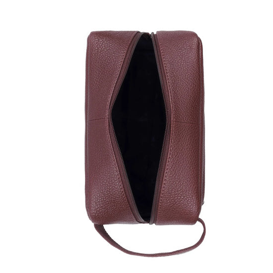 BONAVISTA Leather Toiletry Bag For Men & Women - WILDHORN