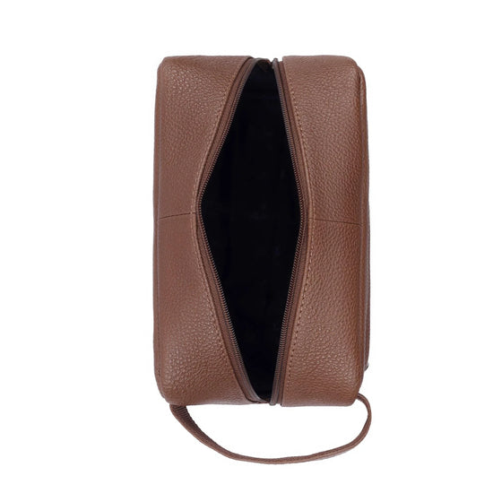 BONAVISTA Leather Toiletry Bag For Men & Women - WILDHORN
