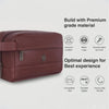 BONAVISTA Leather Toiletry Bag For Men & Women - WILDHORN