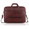 BRADFORD Leather Laptop Messenger Bag for Men - WILDHORN