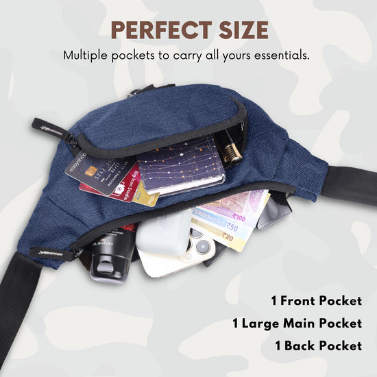 BRAMPTON Waist Bag for Men Women - WILDHORN