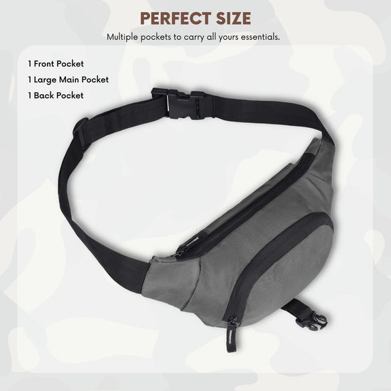 BRAMPTON Waist Bag for Men Women - WILDHORN