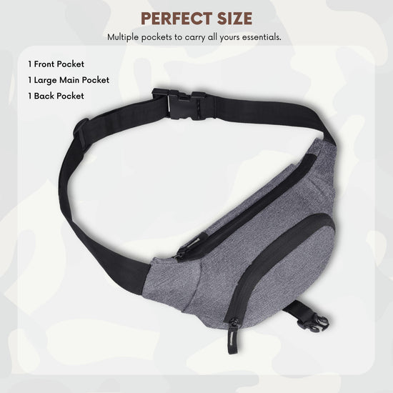BRAMPTON Waist Bag for Men Women - WILDHORN
