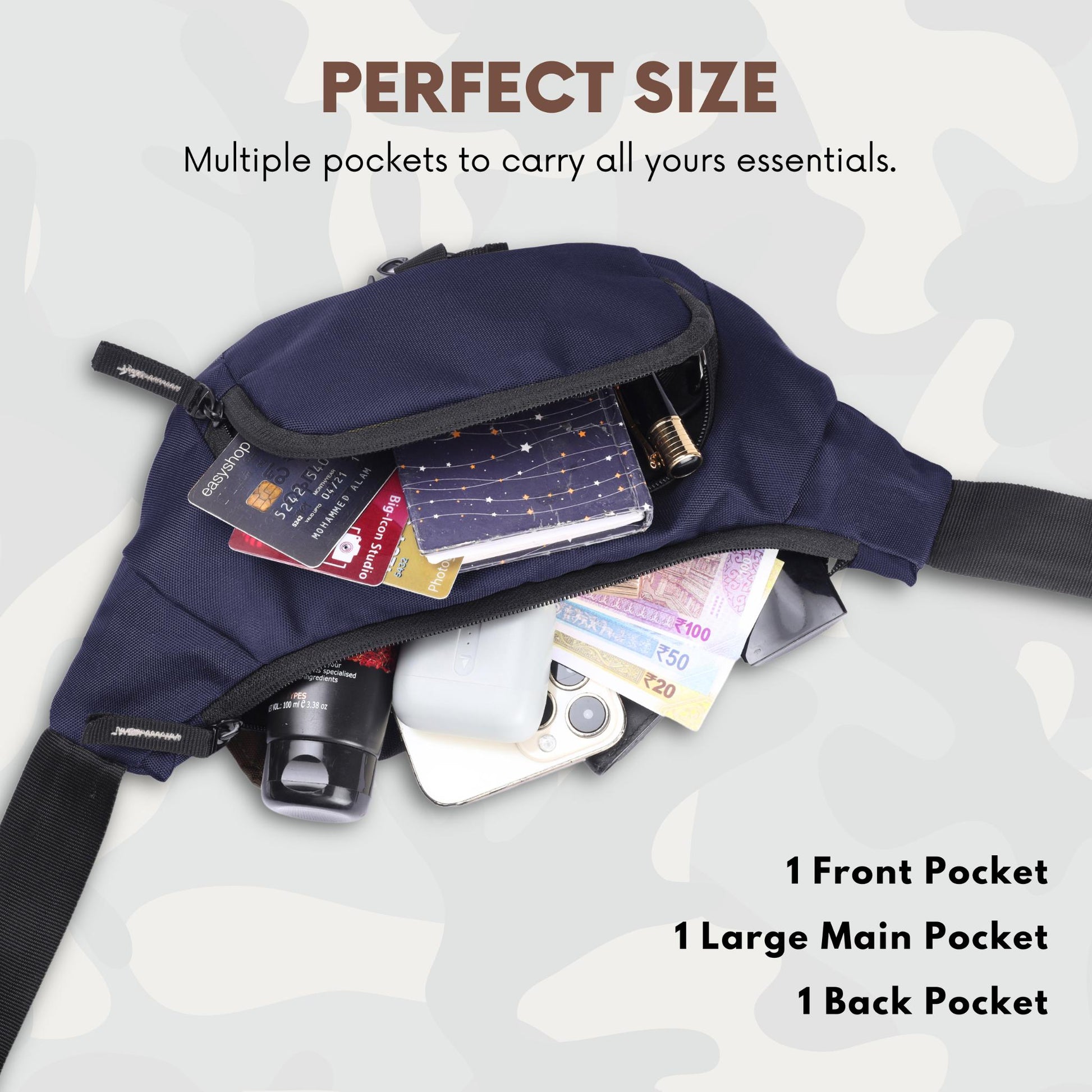 BRAMPTON Waist Bag for Men Women - WILDHORN